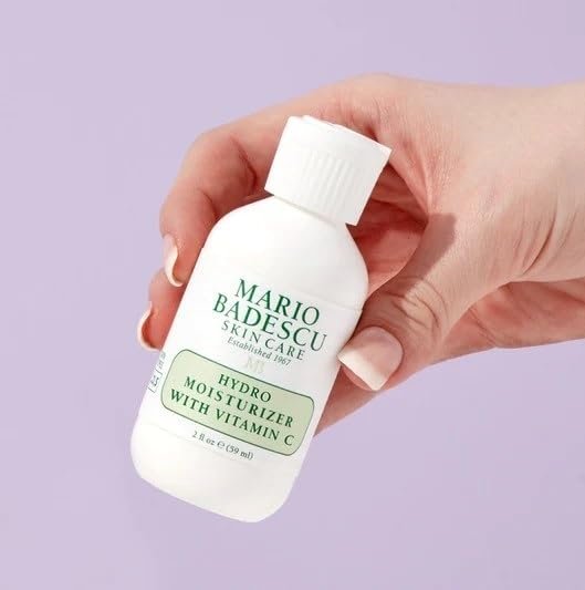 Mario Badescu Hydro Face Moisturizer with Vitamin C - Lightweight Facial Cream for Combination & Sensitive Skin, 2 Fl Oz Avelisse