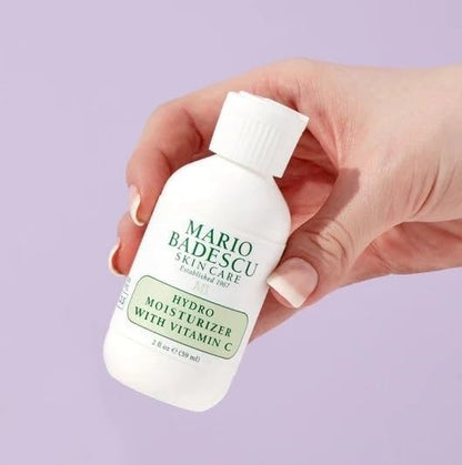 Mario Badescu Hydro Face Moisturizer with Vitamin C - Lightweight Facial Cream for Combination & Sensitive Skin, 2 Fl Oz Avelisse
