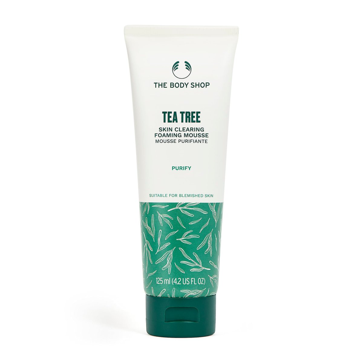 The Body Shop Tea Tree Skin Clearing Foaming Cleanser – Purifying Face Wash for Oily & Blemished Skin – Vegan – 4.2 Fl Oz Avelisse