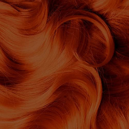 MANIC PANIC Tiger's Eye Semi-Permanent Hair Dye - Rich Copper Ginger with Red Undertones - Vegan & Cruelty-Free, 4oz Avelisse