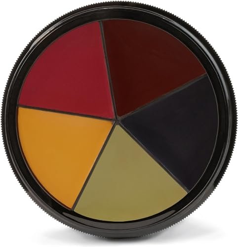 Mehron Makeup PRO FX Bruise Wheel – 5 Color Special Effects Makeup Palette for Movie, TV & Halloween SFX Avelisse