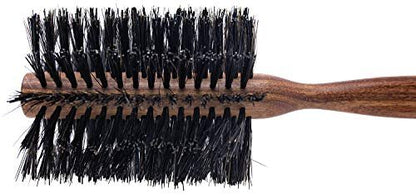 Spornette Italian Rounder Boar Bristle Round Hair Brush – Large 3-Inch Wooden Brush for Blow Drying, Styling & Volumizing for Women & Men Avelisse
