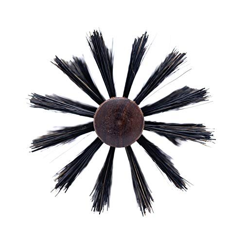 Spornette Italian Rounder Boar Bristle Round Hair Brush – Large 3-Inch Wooden Brush for Blow Drying, Styling & Volumizing for Women & Men Avelisse