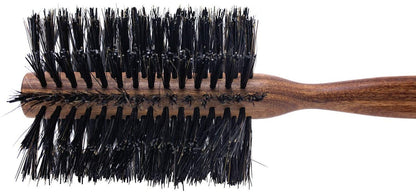 Spornette Italian Rounder Boar Bristle Round Hair Brush – Large 3-Inch Wooden Brush for Blow Drying, Styling & Volumizing for Women & Men Avelisse