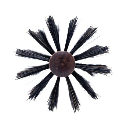 Spornette Italian Rounder Boar Bristle Round Hair Brush – Large 3-Inch Wooden Brush for Blow Drying, Styling & Volumizing for Women & Men Avelisse