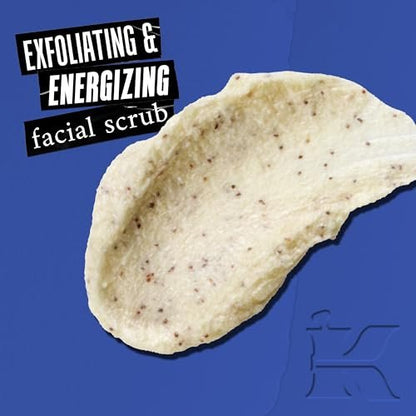 Kiehl's Facial Fuel Exfoliating Face Scrub for Men – 3.4 fl oz Avelisse