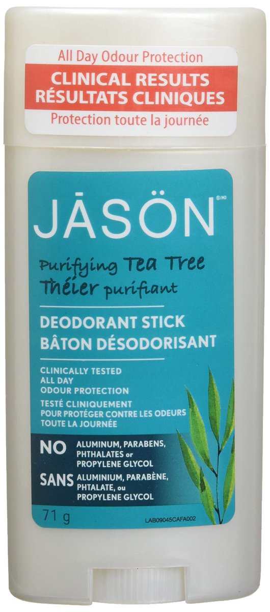 JASON Deodorant Stick - Tea Tree, 2.5 oz - Natural Deodorant for Men & Women