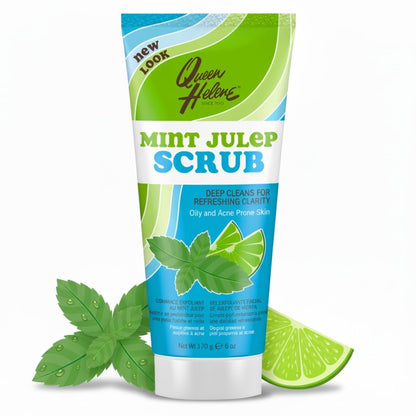 Queen Helene Mint Julep Gentle Scrub - 6 oz Exfoliating Face & Body Scrub