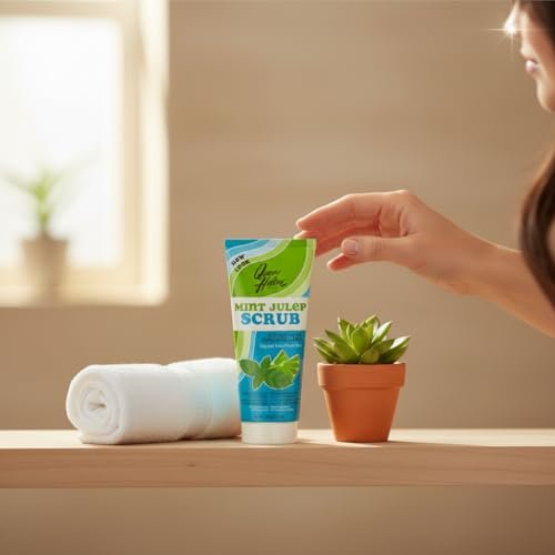 Queen Helene Mint Julep Gentle Scrub - 6 oz Exfoliating Face & Body Scrub - görsel 12