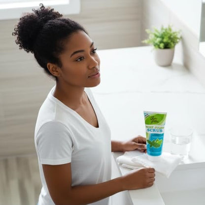 Queen Helene Mint Julep Gentle Scrub - 6 oz Exfoliating Face & Body Scrub