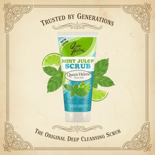 Queen Helene Mint Julep Gentle Scrub - 6 oz Exfoliating Face & Body Scrub - görsel 14
