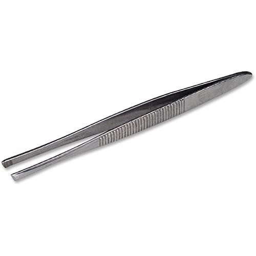 First Aid Only Stainless Steel 3 Inch Tweezers – Precision Splinter & Ingrown Hair Removal Avelisse