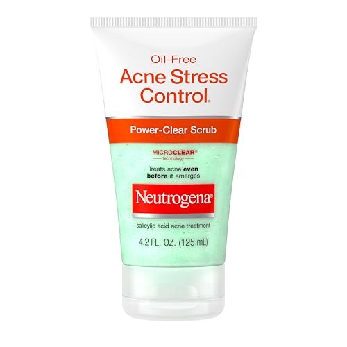 Neutrogena Oil-Free Acne Stress Control Power-Clear Scrub, 2% Salicylic Acid Exfoliating Daily Facial Scrub, 4.2 fl oz - görsel 2