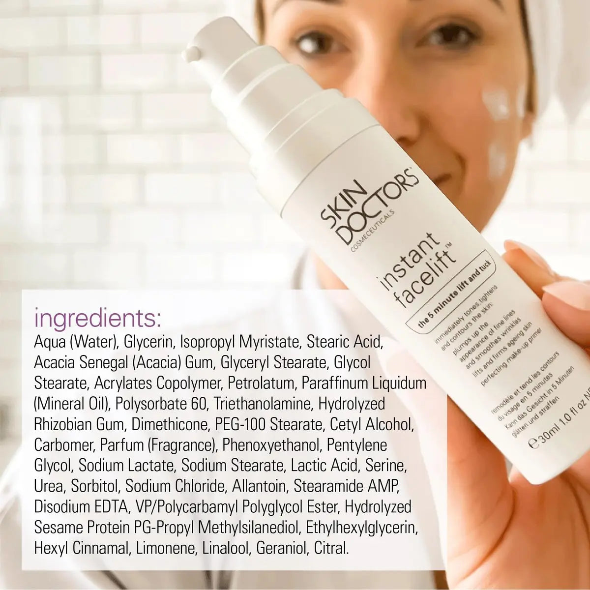Skin Doctors Instant Face Lift - Firming & Lifting Mask (30 ml) Avelisse
