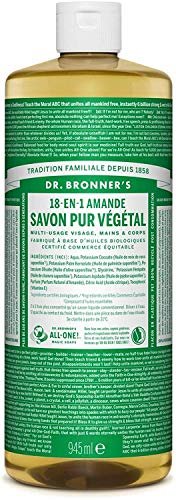 Dr. Bronner's Liquid Soap - 946 ml (32 oz) - All-One Hemp Peppermint Pure-Castile Soap