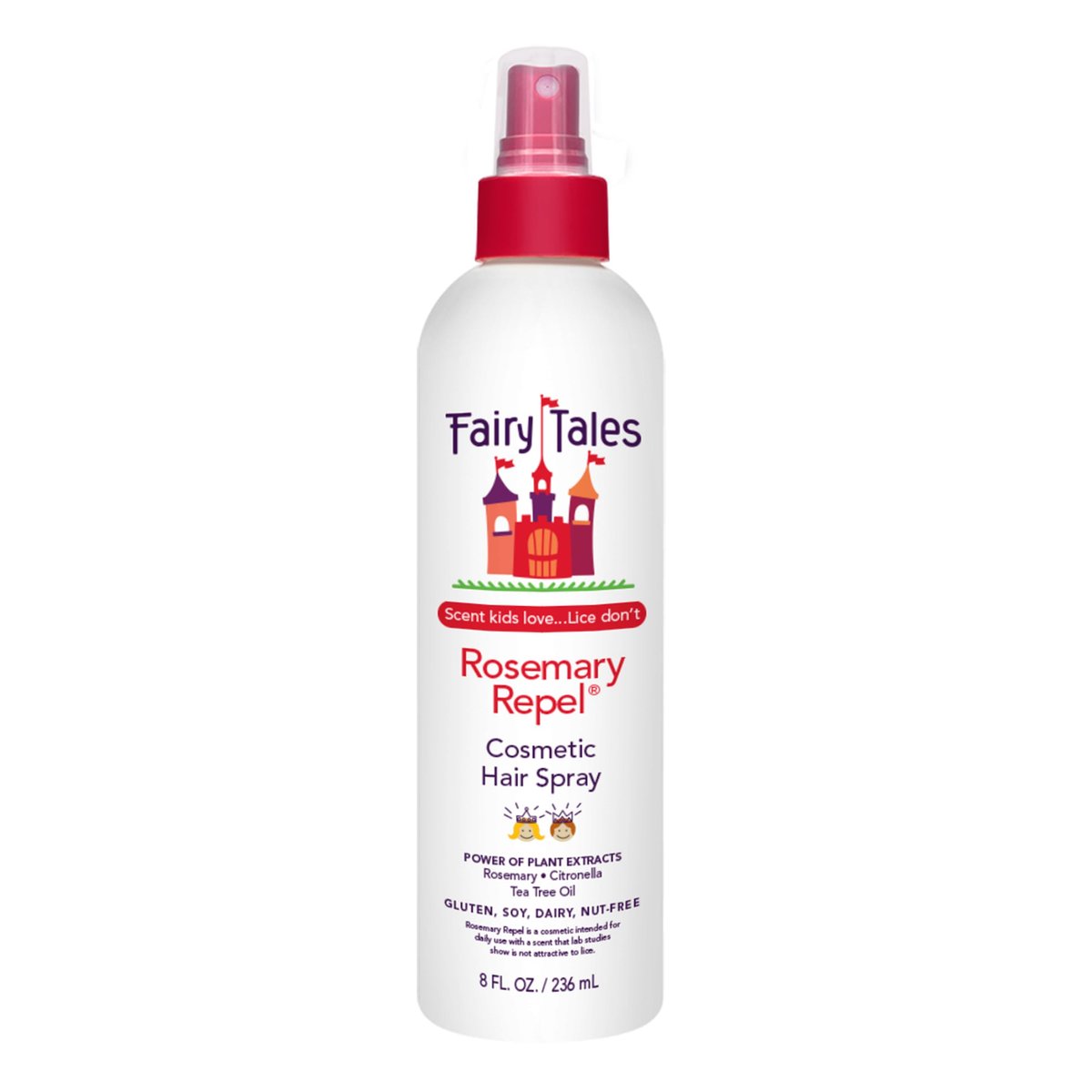 Fairy Tales Rosemary Repel Daily Kids Hair Spray – Kid-Safe Lice Prevention with Great Smell, 8 fl oz - görsel 2