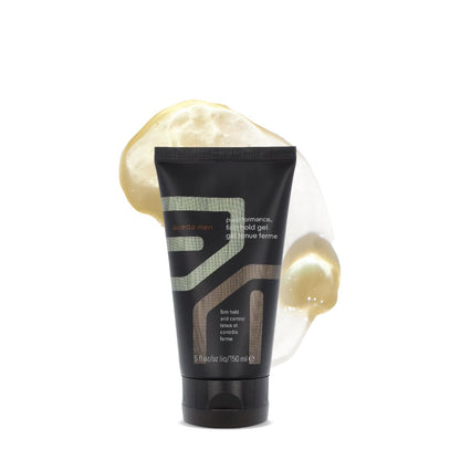 Aveda Men Pure-Formance Firm Hold Hair Gel – Maximum Hold, Control & Shine, 93% Naturally Derived, 5 Fl Oz Avelisse