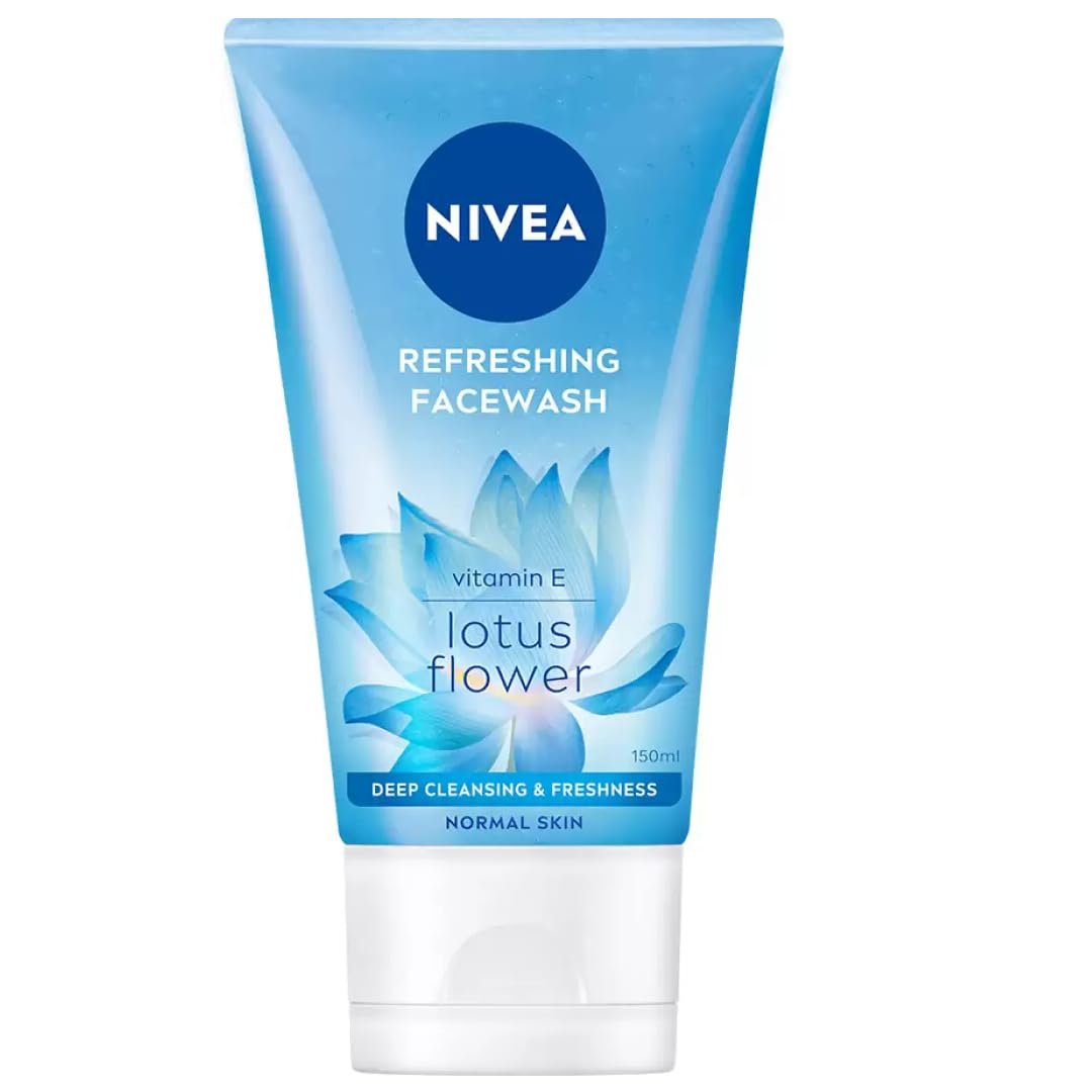 NIVEA Refreshing Face Wash for Normal Skin with Vitamin E, 150ml Avelisse