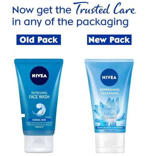 NIVEA Refreshing Face Wash for Normal Skin with Vitamin E, 150ml Avelisse