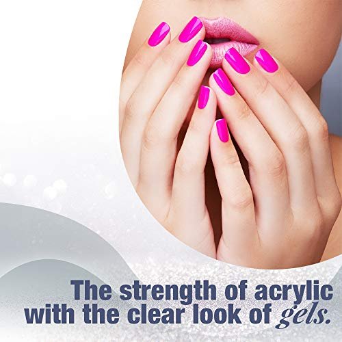 IBD Hard Builder Gel for Nails – Clear, UV/LED Gel for Nail Extensions & Sculpting, Strong Long-Lasting Enhancement, 2 oz Avelisse