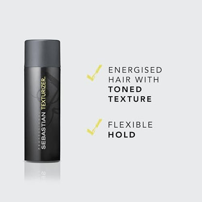 Sebastian Professional Texturizer Bodifying Liquid Gel – Flexible Hold & Textured Definition for Hair Styling, 5.1 fl oz Avelisse