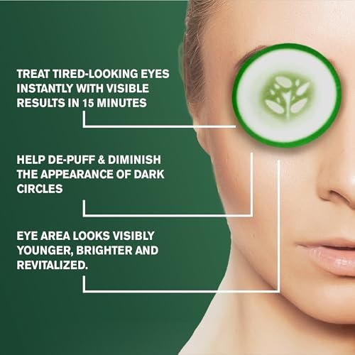 Fran Wilson Nourish My Eyes Eye Pads - Cucumber - 36 Count - Soothe Tired Eyes, Reduce Puffiness & Dark Circles, Hydrate & Refresh Avelisse