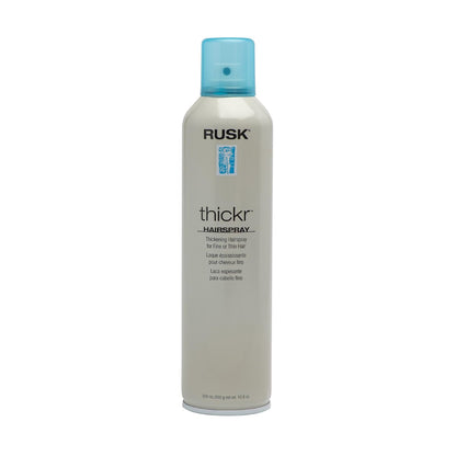RUSK Thickr Thickening Hairspray - Volumizing & Texturizing Hair Spray for Fine Hair (10 Fl Oz)