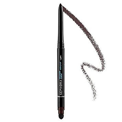 SEPHORA COLLECTION Retractable Waterproof Eyeliner - Matte Brown Black - Long-Lasting, Smudge-Proof & Easy to Use