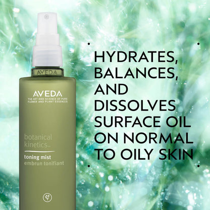 Aveda Botanical Kinetics Toning Mist - Refreshing Toner for Normal to Oily Skin, Hydrates & Balances, 5 Fl Oz