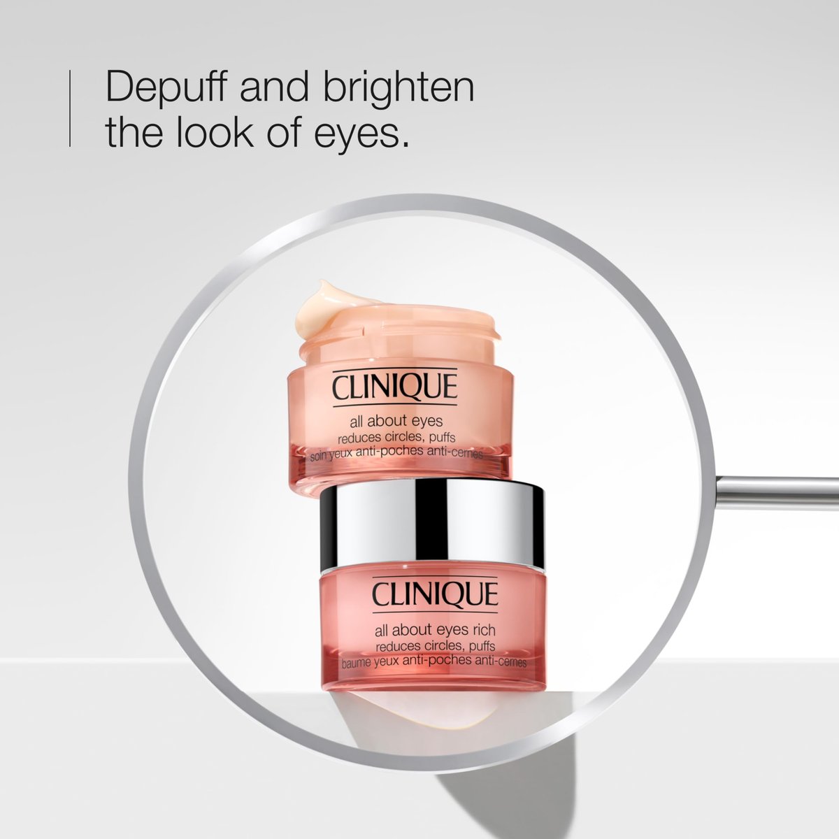 Clinique All About Eyes Rich Eye Cream – Hydrating, Brightening & Depuffing with Hyaluronic Acid, 1 oz Avelisse