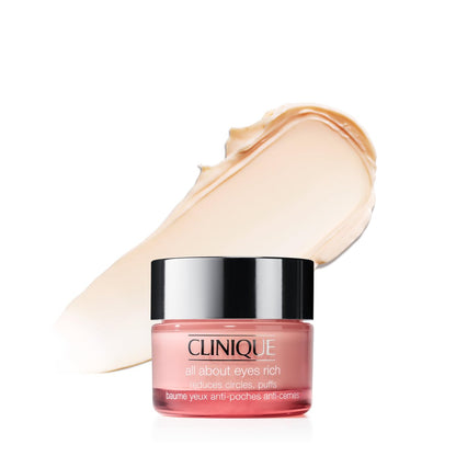 Clinique All About Eyes Rich Eye Cream – Hydrating, Brightening & Depuffing with Hyaluronic Acid, 1 oz Avelisse