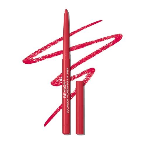 Revlon Colorstay Lip Liner with Built-In Sharpener - Longwear Red Lip Liner, 675 Red, 0.01 oz - görsel 2