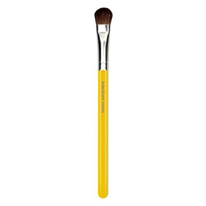 Bdellium Tools Studio Series 778 Large Shadow Brush – Yellow, Mixed Fibers for Flawless Eyeshadow Application