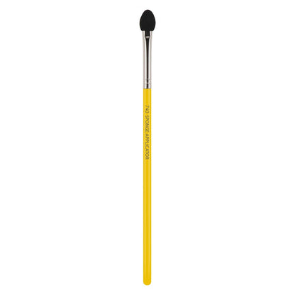 Bdellium Tools Professional Studio Series 740 Sponge Applicator - Soft Rubycell Foam Eyeshadow Brush for Precise Powder Application (Yellow)
