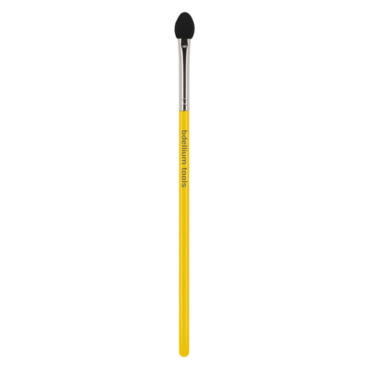 Bdellium Tools Professional Studio Series 740 Sponge Applicator - Soft Rubycell Foam Eyeshadow Brush for Precise Powder Application (Yellow)