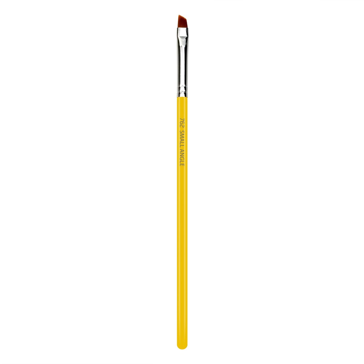 Bdellium Tools Professional Makeup Brush - Studio Series 762 Small Angle - Soft Synthetic Fibers for Shaping & Filling Eyebrows (Yellow) - görsel 5