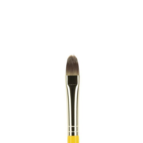 Bdellium Tools Professional Makeup Brush - 936 Concealer - Short Wooden Handle for Travel, Blending Concealer (Yellow) - görsel 4
