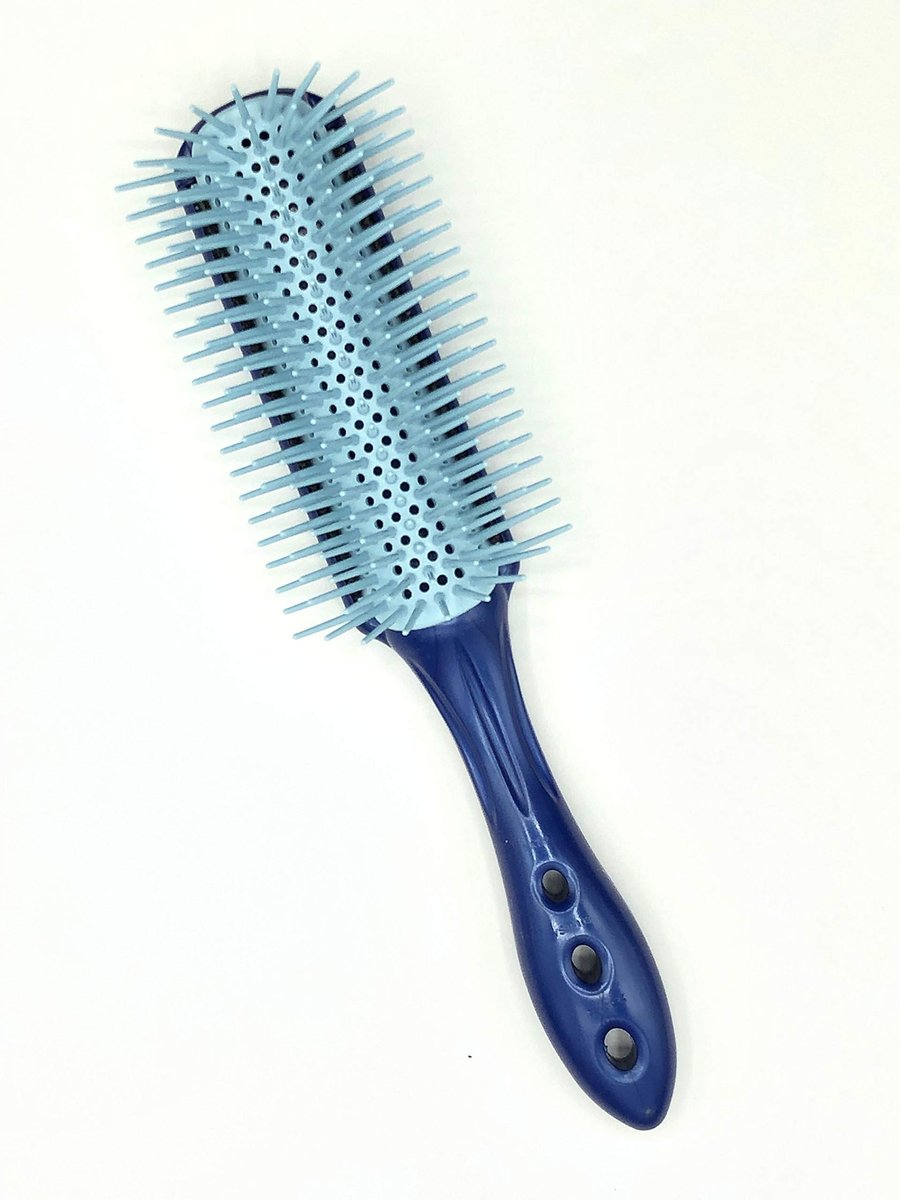 YS Park Pro Straight Air Styler Brush - Ion - T09 - Blue - görsel 3