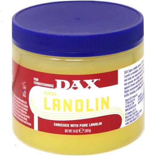 Dax Super Lanolin Hair Conditioner - 14 fl oz | Moisturizing Treatment for Dry Hair Avelisse