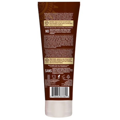 Desert Essence Coconut Shampoo - Nourishing Dry Hair with Coconut Oil, Shea Butter & Hemp Oil, 8 fl oz