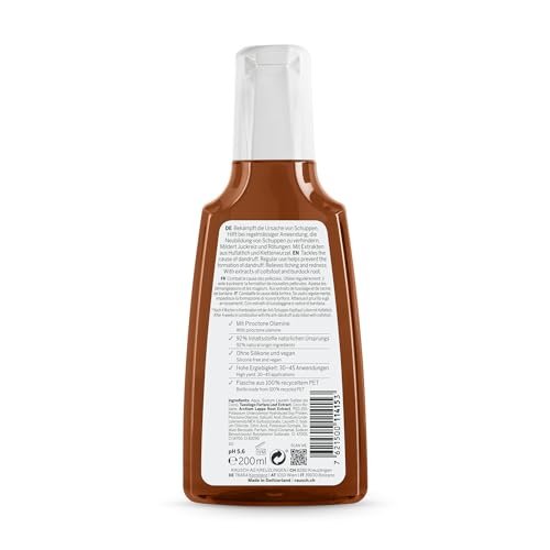 RAUSCH Coltsfoot Anti-Dandruff Shampoo 200 ml – Effective Dandruff Control & Scalp Care Avelisse