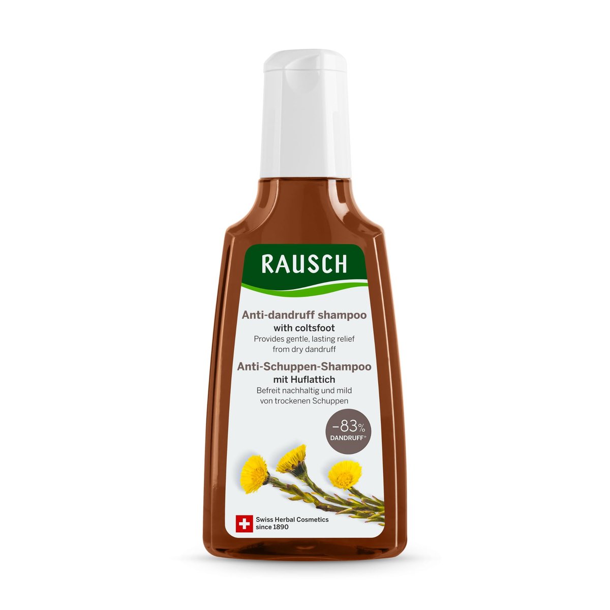 RAUSCH Coltsfoot Anti-Dandruff Shampoo 200 ml – Effective Dandruff Control & Scalp Care Avelisse