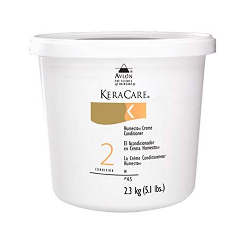 Avlon Keracare Humecto Creme Conditioner - 5.1 lbs (2.3 kg) Professional Deep Moisturizing Conditioner Avelisse