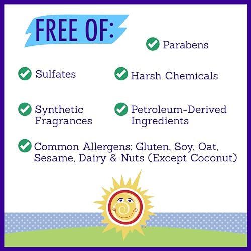 California Baby Calendula Hair Conditioner - 100% Plant-Based Kids Conditioner, Rinse-out or Leave-in, Lavender Scent, 8.5 oz - görsel 16