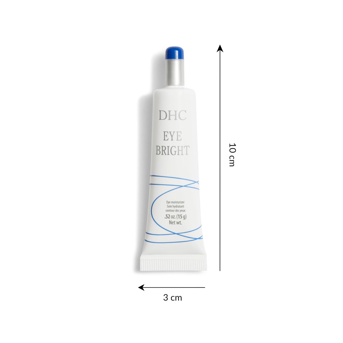 DHC Eye Bright Lightweight Eye Gel - Minimizes Dark Circles and Puffy Eyes, Absorbs Quickly, Day and Night Use, for All Skin Types, 0.52 oz Avelisse