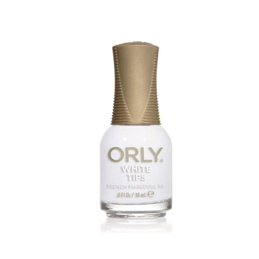 Orly White Tips Polish 18ml – Long-Lasting Nail Polish for Classic French Manicures