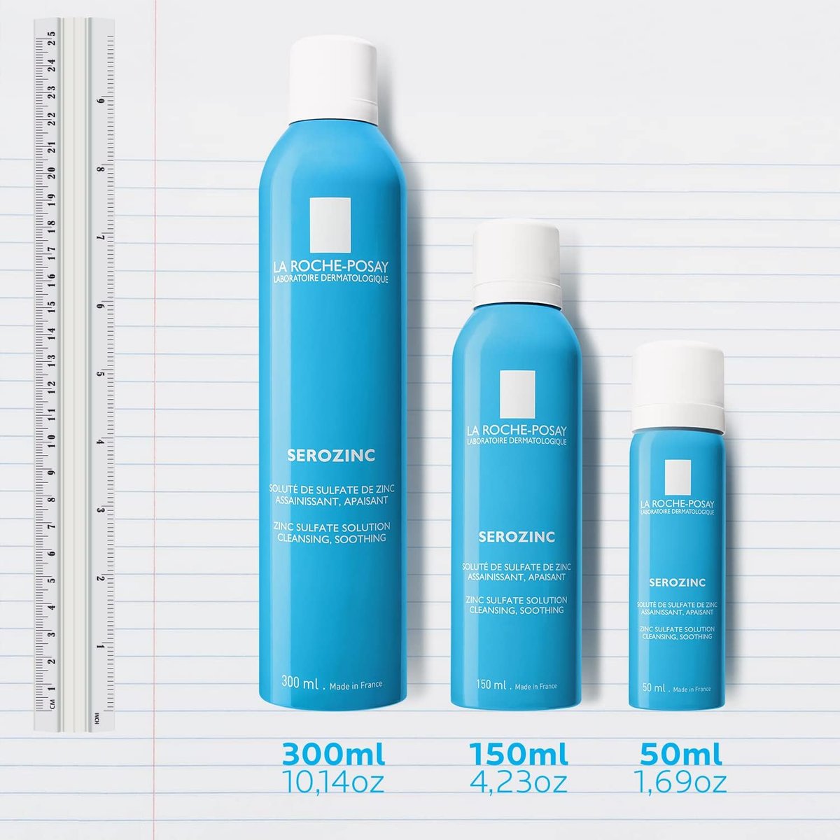 La Roche-Posay Serozinc Face Toner for Oily Skin with Zinc, Mattifying Face Spray and Acne Prone Skin Toner to Reduce Shine for Oil Control, Alcohol Free Face Mist, 5 Fl Oz (Pack of 1) Avelisse