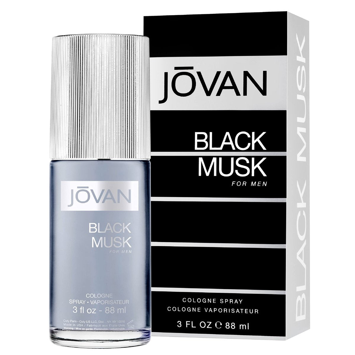 Jovan Black Musk Cologne Spray for Men - 3 oz | Bold & Sensual Fragrance - görsel 3