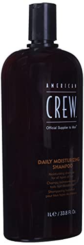 American Crew Daily Moisturizing Shampoo – 33.8 oz | Hydrating Formula for Men - görsel 6