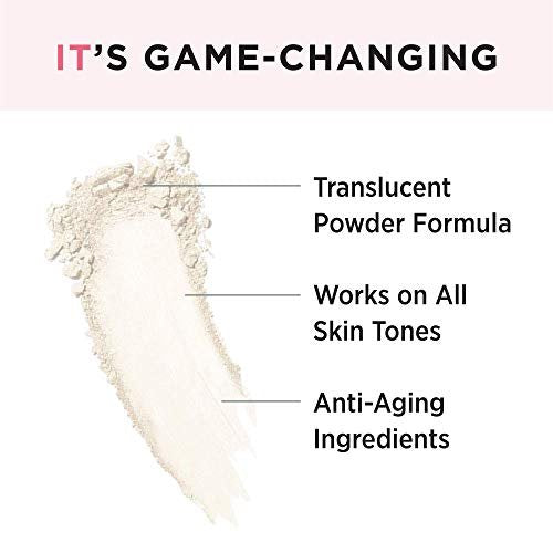IT Cosmetics Bye Bye Pores Poreless Finish Loose Setting Powder – Translucent Blurring Face Powder with Peptides, Silk, Collagen & Antioxidants – 0.23 oz Avelisse